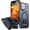Navy Blue, variant on REQO Designed for iPhone 17 Air Case, Full Camera Protection, Built-in Invisible Kickstand, Heavy Duty Rugged Case with Dual-Layer Shockproof, Wireless Charging Compatible