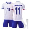 thumbnail image 1 of 2425 Away Jerseys Sports Team Uniform Set Football Training Suit Set Three-piece Sets "11" Child 26 #126G, 1 of 7