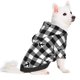 thumbnail image 2 of Balery Anchor Black Tartan Plaid Sudadera con Capucha para Perros Pequeños – Ropa para Mascotas, Disfraz para Perros y Gatos, Ideal para Fiestas y Cosplay-Small, 2 of 7