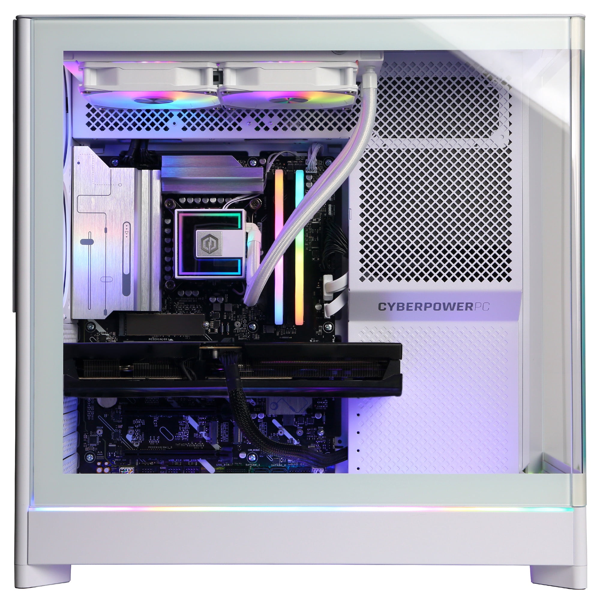 CyberPowerPC Gamer Supreme Gaming PC, Intel Core Ultra 7 265KF, NVIDIA GeForce RTX 5070 Ti 16GB, 32GB DDR5, 2TB SSD, SLC10060CPGV16