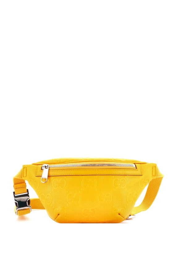 Pre-Owned Belt Bag GG Embossed Perforated Leather Small By Rebag