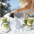 thumbnail image 3 of Chaussures d'Extérieur Durables pour Chiens - Toutes Races Chaussures Confortables à Semelle en Caoutchouc TPR pour l'Hiver Usage Intérieur Extérieur 4 Pcs, 3 of 5