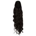 thumbnail image 3 of SAYFUT Long Drawstring Ponytail Extension Long Body Wave Ponytail 24" Clip in Synthetic Curly Wavy Drawstring Pony Tail Hairpieces Heat Resistant for Women, 3 of 8