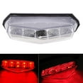 thumbnail image 2 of koolsoo Universal 10 LEDs Motorcycle ATV Dirt Bike Brake Stop Running Tail Light 12V, 2 of 9