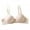 Beige, variante sur Soutien-gorge pour Femme, Sans Armature, sous-Vêtements Unis, Soutien-Gorge une Pièce, Quotidien, Petit Bonnet, sous-Vêtements