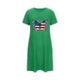 thumbnail image 5 of WJHWSX Womens Nightgown,Nightgowns for Women,Breathable,Slip-On,Printed,Green,S(US:4), 5 of 7