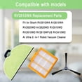 thumbnail image 2 of Rv2610Wa Piezas De Repuesto Compatibles Con Shark Rrv2610Wa Av2610Wa Rv2620Wd Av2620Wd Rv2610Wd Rv2610Wd Rv2610Wfus Rv2410Wd Ai Ultra 2 En 1 Robot Aspirador 4 Almohadillas Para Fregona 3 Filtros 6 Cep, 2 of 5