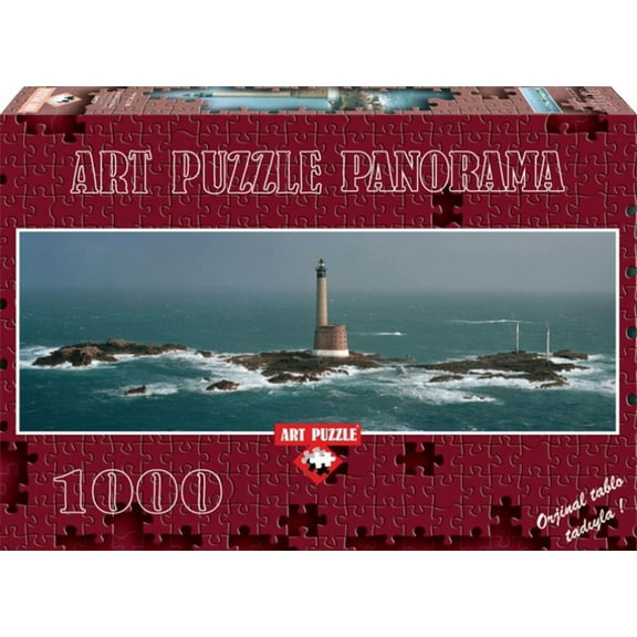 Douvres Lighthouse Panoramic 1000 Piece Puzzle