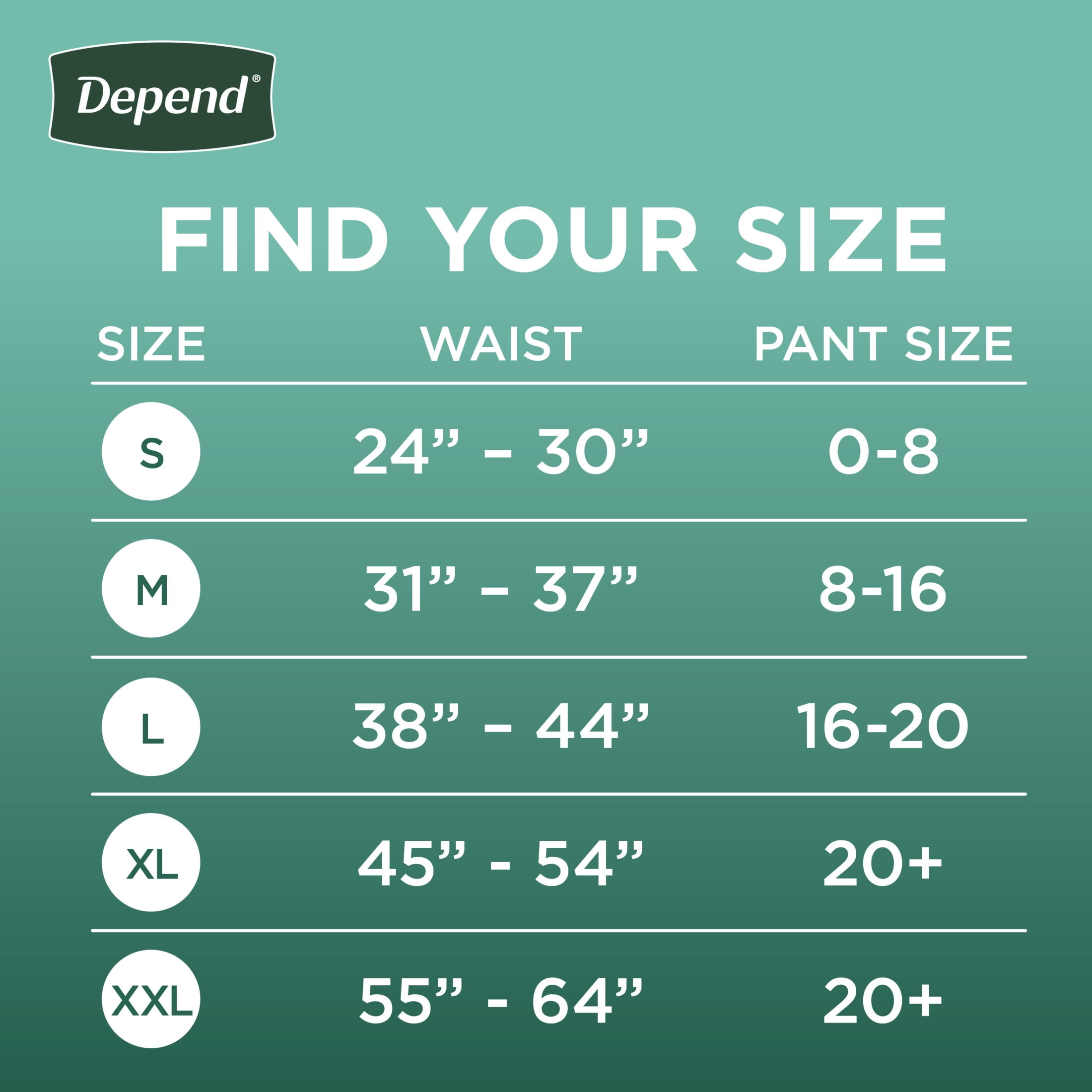 Depend Fresh Protection Incontinence Underwear for Women, Adult Diapers, XXL, 44 Count