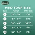 thumbnail image 4 of Depend Fresh Protection Incontinence Underwear for Women, Adult Diapers, L, 56 Count, 4 of 12