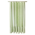 thumbnail image 2 of Beautiful Kelly Green Mix & Match Shower Curtain by Drew Barrymore, Cotton & Polyester, 72" x 72", 2 of 9