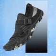 thumbnail image 4 of Mens Quick-Dry Water Shoes Adjustable Straps Non-Slip Lightweight Aqua Shoes for Beach Fishing Kayak Black,Size 9, 4 of 8