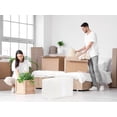 thumbnail image 6 of Unique Bargains 1 Pack Clothes Storage Bags Moving Bags White 31*19*10in, 6 of 7