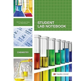 Lab Notebook Spiral Bound 100 Carbonless Pages (Copy Page Perforated): Carbonless Pages-Copy Page Perforated