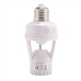 thumbnail image 2 of 3X E27 LED 220V Tornillo Portalámparas LED PIR Sensor de Movimiento Infrarrojo Lámpara con Enchufe de Interruptor Identificar Sensor de Movimiento E27, 2 of 9
