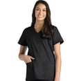 thumbnail image 1 of Blossom by Maevn Women's Signature V-Neck Solid Scrub Top, 1 of 1