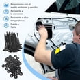 thumbnail image 2 of Hebilla Universal de Nailon para Bridas, 100PCS Cinchos de Plastico, Bridas de Plastico Autobloqueantes, Sinchos para Tolvas de Alta Resistencia para Reparación de Automóviles, Hogar, Exterior, 2 of 4