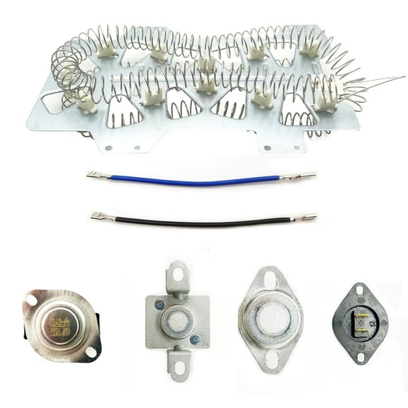 DC47-00019A, DC47-00018A, DC96-00887A, DC47-00016A, and DC32-00007A Repair Kit Compatible with Samsung Dryer