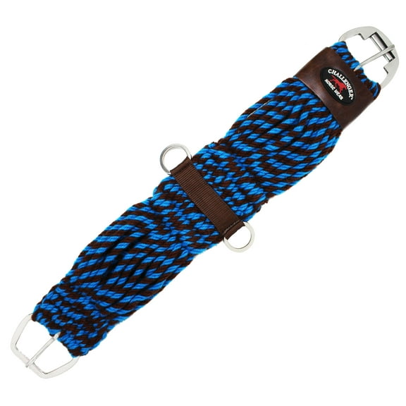 Horse 28" Western 27 Strand Double Weave Two-Tone Mohair Straight Cinch 97RT10-28