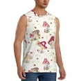 thumbnail image 2 of Kdxio Débardeur Homme Champignon Floral Sans Manches pour Musculation Gym Décontracté-TTG, 2 of 7