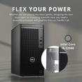 thumbnail image 3 of Dell OptiPlex 3000 Tower Business Desktop, Intel Core i5-12500 Processor, 32GB DDR4 RAM, 1TB PCIe SSD + 1TB HDD, GT 1030, DVD Reder, Ethernet, WiFi Adapter, Keyboard& Mouse, Windows 11 Pro, Black, 3 of 9