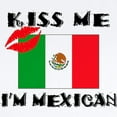 thumbnail image 2 of CafePress - Kiss Me I'm Mexican Infant Bodysuit - Baby Light Bodysuit, Size Newborn - 24 Months, 2 of 4