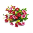 thumbnail image 2 of kladzum Artificial Flowers 28 Heads Realistic Jumping Orchid Chrysanthemum Small Daisy Bouquet for Home Garden Wedding Decor, 2 of 3