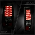 thumbnail image 4 of DNA Motoring For 03-07 Chevy Silverado GMC Sierra Full LED Tail Light Brake Lamps Pair Black Smoked, 4 of 7