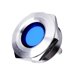 thumbnail image 1 of Lámpara de señal de lámpara indicadora de advertencia de LED impermeable de 12 V 30 mm ~ cóncavo shamjiam Luz del piloto del metal 12V, 1 of 8