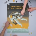 thumbnail image 3 of 8-Bit Space Collection, Astronaut, Drifting Like My Thoughts (1000 Piece Puzzle, Size 19x27, Challenging Jigsaw Puzzle for Adults and Family, Made in USA), 3 of 4