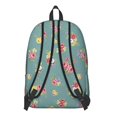 thumbnail image 3 of Pioneer Flower Floral Print Pattern Backpack for School, Cute School Bag with Adjustable Shoulder Straps and Padded Back, 15.7"x11.8"x5.5", 3 of 5