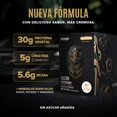 thumbnail image 4 of Caja con 10 sobres de Proteina Vegetal 42 g c/u Golden Vainilla Birdman, 4 of 5