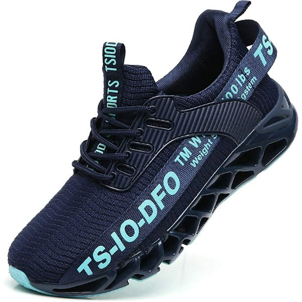 Navy blue training shoes sale