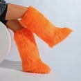 thumbnail image 5 of Women's Winter Warm Fluffy Faux Fur Knee High Snow Boots -Fashionable & Cozy Non-Slip Sole Long Boots, 5 of 5