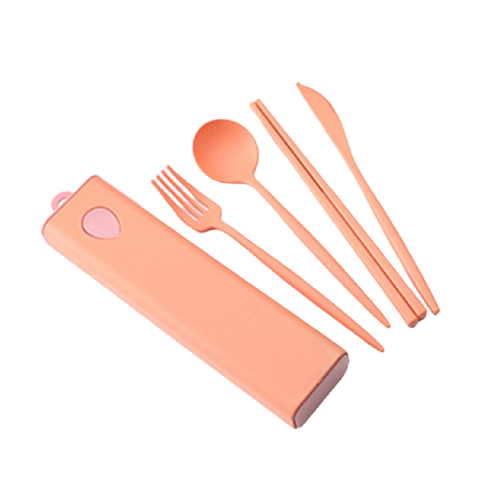 TOPOINT Wheat Straw Cutlery,Portable Cutlery,Reusable Spoon Knife Forks
