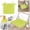 Yellow, variant on Indoor/Outdoor Square Chair Cushions 16" x 16" with Ties for Dining Chairs, Waterproof U-Shaped Chair Pads, Foam Seat Cushions for Patio Kitchen Garden Office (Beige)