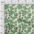 thumbnail image 2 of oneOone Georgette Viscose Green Fabric Floral Retro Sewing Material Print Fabric By The Yard 42 Inch Wide, 2 of 5