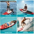 thumbnail image 6 of Towallmark 11' Adults Inflatable Stand Up Paddle Board,330 LBs,Premium Paddle Board with Non-Slip Deck Design,Full Accessorie, Multifunctional Paddle Boards for Adults,Youth and Animal to Surfing, 6 of 9
