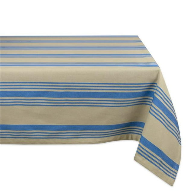 Design Imports CAMZ35901 60 x 104 in. Sailor Stripe Table Cloth
