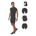 thumbnail image 2 of Licra Short Running Caballero Black Secret Sport 3001, 2 of 7