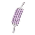 thumbnail image 1 of TISHITA Massage Roller Flexible Compact Handheld Massage Tool for Abdomen Belly Neck Purple, 1 of 8
