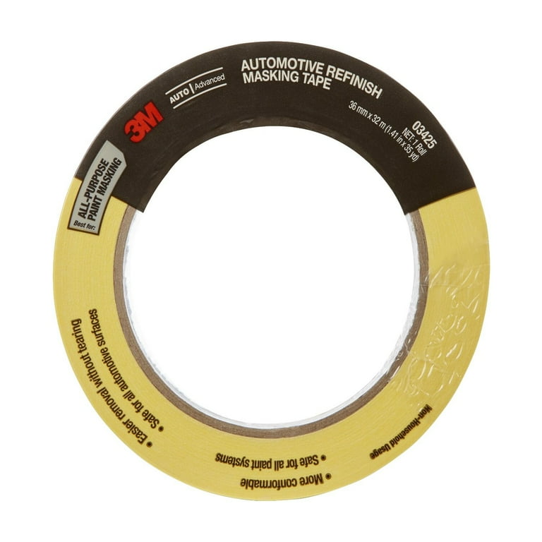 FIXMAN 25mm X 50m Painting & Decorating Masking Tape – Strong Hold, No Residue, Perfect For DIY & Pro Use