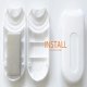 thumbnail image 1 of Cable de repuesto para persianas enrollables verticales, persianas de ventana, mango de seguridad de plástico, dispositivo tensor, accesorios para persianas (4 piezas, blanco) LingWen 9024735459705, 1 of 1