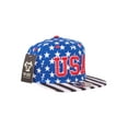 thumbnail image 2 of Stars and Stripes USA Snapback Coton Chapeau - Royal, 2 of 2