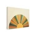 thumbnail image 4 of Canvas Wall Art - Tom Quartermaine 'Boho Abstract Mid Century Sunset' Wall Art for Living Room, Bedroom, or Office Décor by Trademark Fine Art - 19 x 14 Inches, 4 of 4
