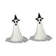 thumbnail image 3 of 2 piezas de adornos colgantes de Halloween, figuras de fantasmas con sombreros y LED 12 m, 3 of 9