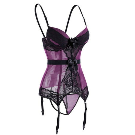 

Aoochasliy Ladies Lingerie Nightie Court Corset Sexy Tummy One-piece Corset Sexy Lingerie Plus Size Deals of Today