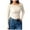Beige, variant on ZUKMRJPC Womens Long Sleeve Shirts Solid Color Soft Cozy Square Neck Knitted Textured Pullover Fall Fashion Slim Fit Going Out Tops