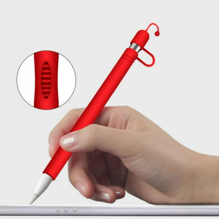 ColorProfit For Apple Pencil iPad-Pro Silicone Pencil Case Cover Holder  Protective Sleeve，with Stylus Cap Holder - Walmart.com