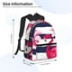 thumbnail image 2 of Disketp Pink Flamingos Mochila Ligera Clásica con Múltiples Bolsillos, Mochila Casual para Hombre y Mujer, Ideal para Escuela, Trabajo y Viajes, 2 of 6